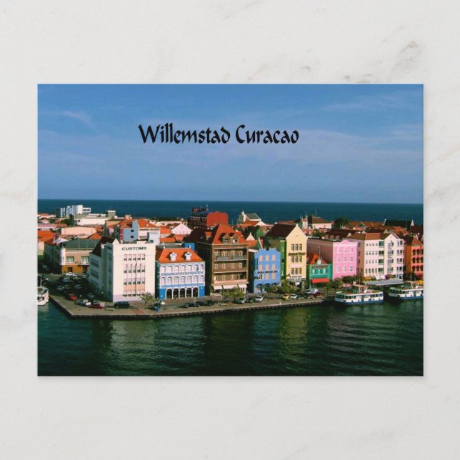 Willemstad Curacao Postcard (Front)