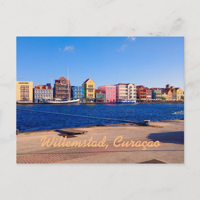 Willemstad, Curaçao Postcard (Front)