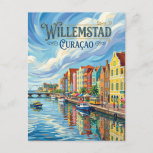 Willemstad Curaçao Postcard