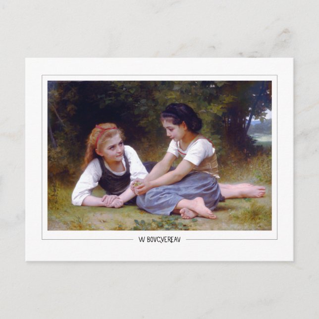 William-Adolphe Bouguereau #157 - Fine Art Postcard (Front)