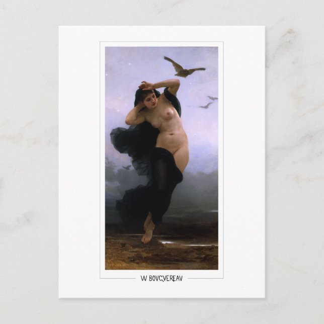 William-Adolphe Bouguereau #184 - Fine Art Postcard (Front)