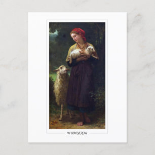 William-Adolphe Bouguereau #23 - Fine Art Postcard