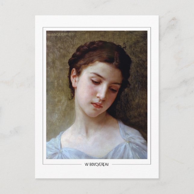 William-Adolphe Bouguereau #24 - Fine Art Postcard (Front)