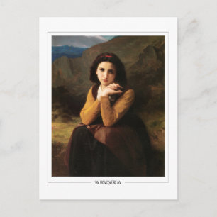 William-Adolphe Bouguereau #88 - Fine Art Postcard