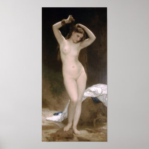 William-Adolphe Bouguereau-Bather Poster