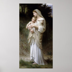 William-Adolphe Bouguereau-Linnocence lg Poster