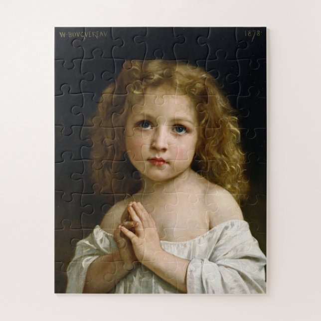 William-Adolphe Bouguereau - Little Girl Jigsaw Puzzle (Vertical)