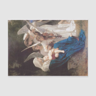 William-Adolphe Bouguereau Song of the Angels Tissue Paper