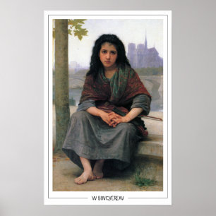 William-Adolphe Bouguereau Zedign Art Poster #14