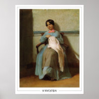 William-Adolphe Bouguereau Zedign Art Poster #22