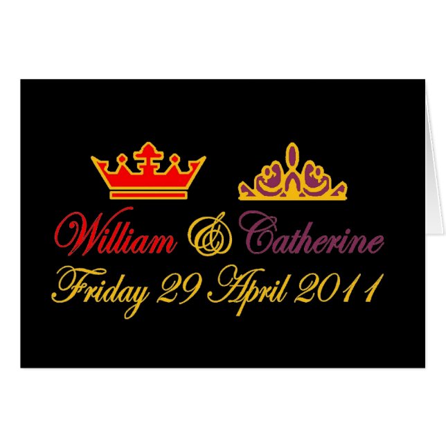 William and Catherine Royal Wedding (Front Horizontal)