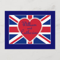 William and Catherine with Union Jack Products