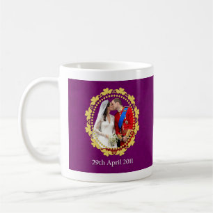 William and Kate Royal Wedding Kiss Coffee Mug