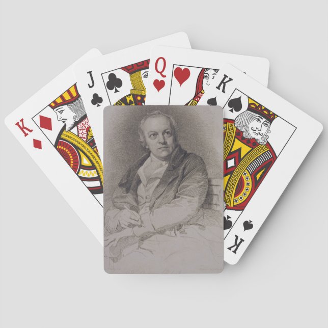 William Blake (1757-1827) engraved by Luigi Schiav Playing Cards (Back)
