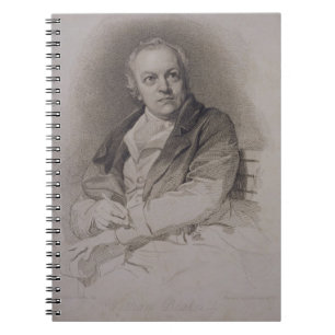 William Blake (1757-1827) engraved by Luigi Schiav Spiral Notebook