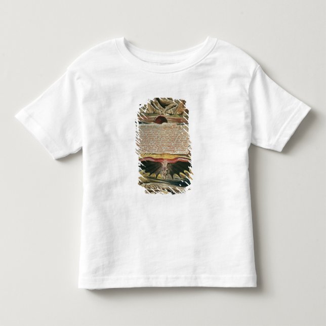 William Blake | "And One stood forth" Toddler T-Shirt (Front)