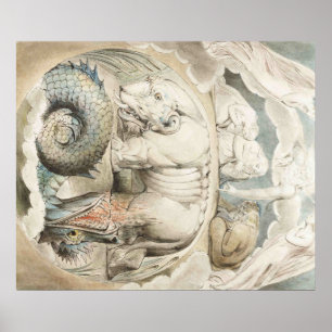 William Blake Art Painting Poster