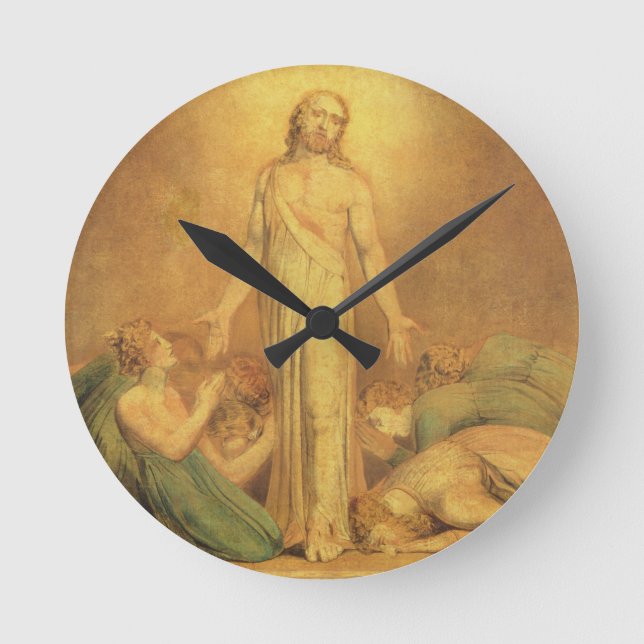 William Blake | Christ Appearing to the Apostles a Round Clock (Front)