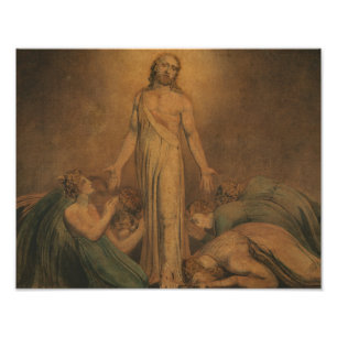 William Blake - Christ Appearing to the Apostles Photo Print