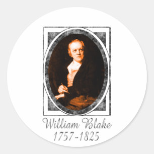 William Blake Classic Round Sticker