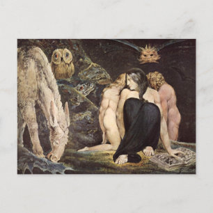 William Blake Hecate Postcard