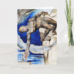 William Blake Illustration: Dante's Divine Comedy Holiday Card