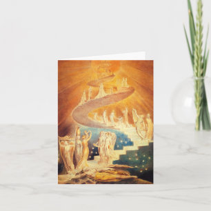 William Blake Jacob’s Ladder Note Card