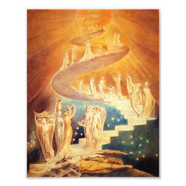 William Blake Jacob’s Ladder Print (Front)
