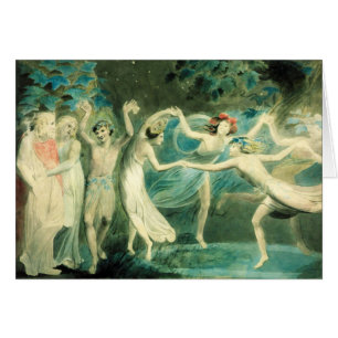 William Blake Midsummer Night’s Dream Card