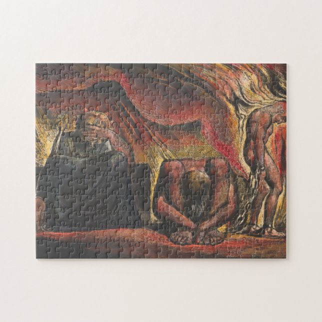 William Blake Skofeld wearing mind forged manacles Jigsaw Puzzle (Horizontal)