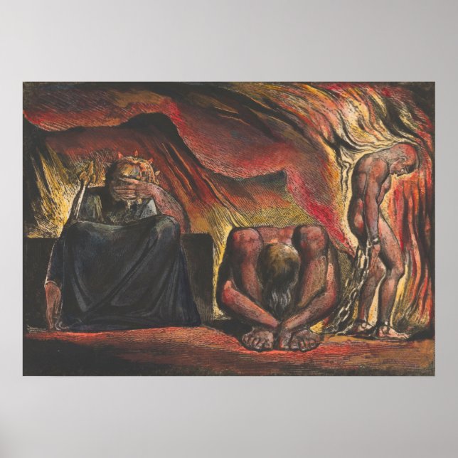William Blake Song of Los Fine Art Poster (Front)