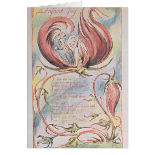 William Blake | Songs of Innocence; Infant Joy, 17 (Front)