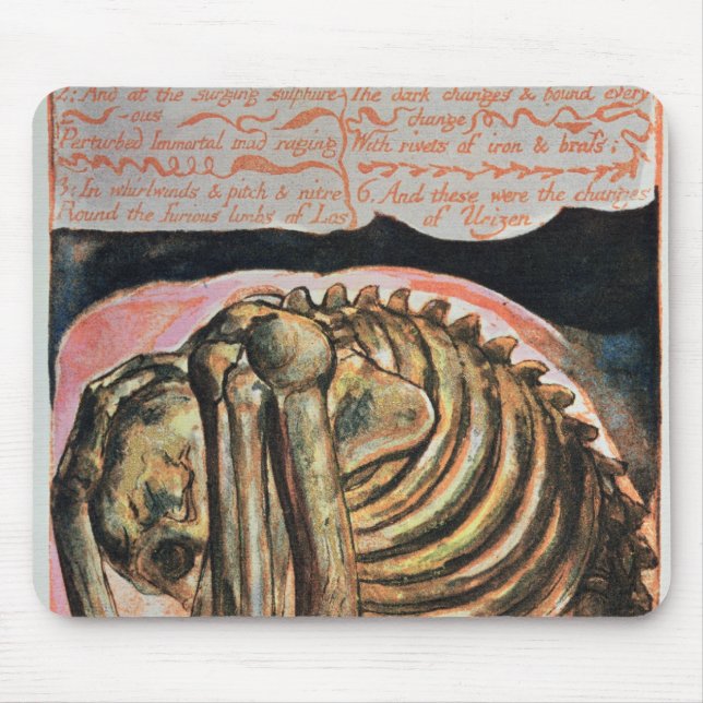 William Blake | The creation of Urizen in material Mouse Pad (Front)