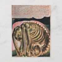 William Blake | The creation of Urizen in material