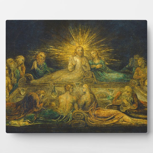 William Blake | The Last Supper, 1799 (tempera on  Plaque (Front)