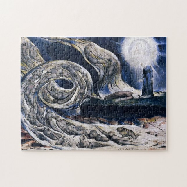 William Blake The Lovers Whirlwind Puzzle (Horizontal)