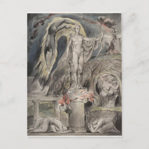 William Blake- The Shrine of Apollo Postcard