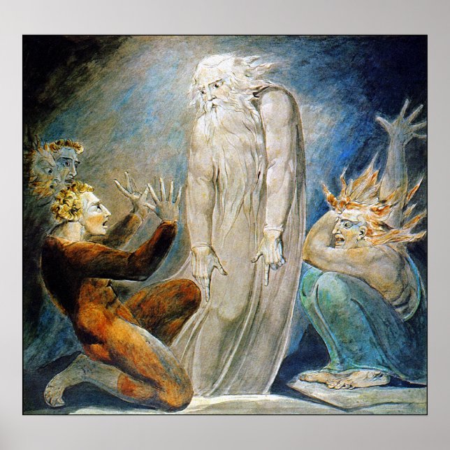 William Blake: The Witch of Endor Poster (Front)