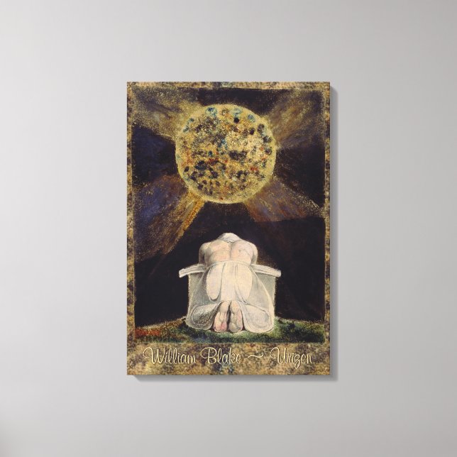 William Blake Urizen CC0487 Canvas Print (Front)