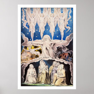 William Blake: When the Morning Stars Sang... Poster