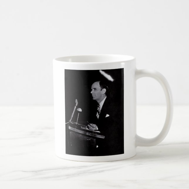 William Branham Coffee Mug, "It's not easy for ... Mug (Right)