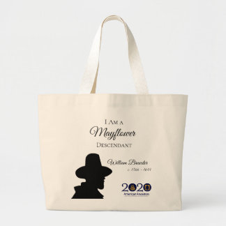 William Brewster Mayflower Descendant Tote