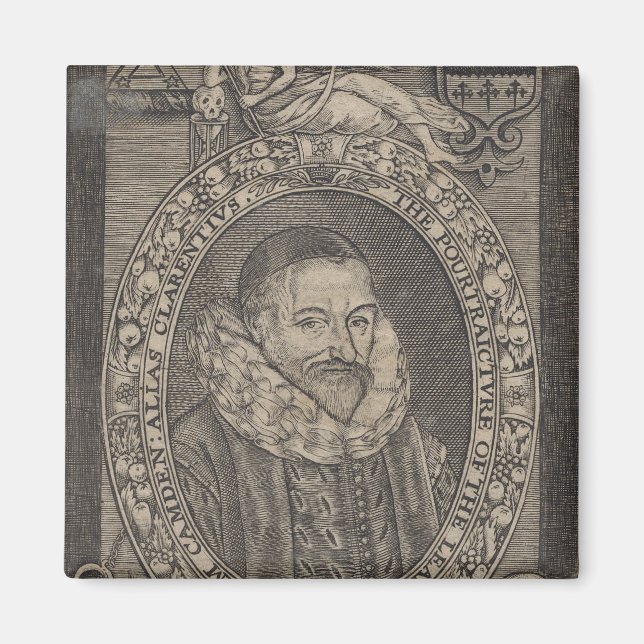 William Camden, c.1636 Magnet (Front)