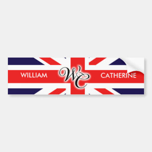 William & Catherine Bumper Sticker