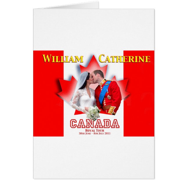 William & Catherine Canada Royal Tour Commemoratio (Front)