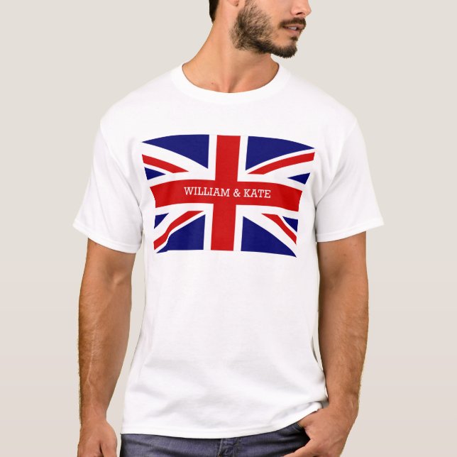 William & Catherine | The Royal Wedding T-Shirt (Front)