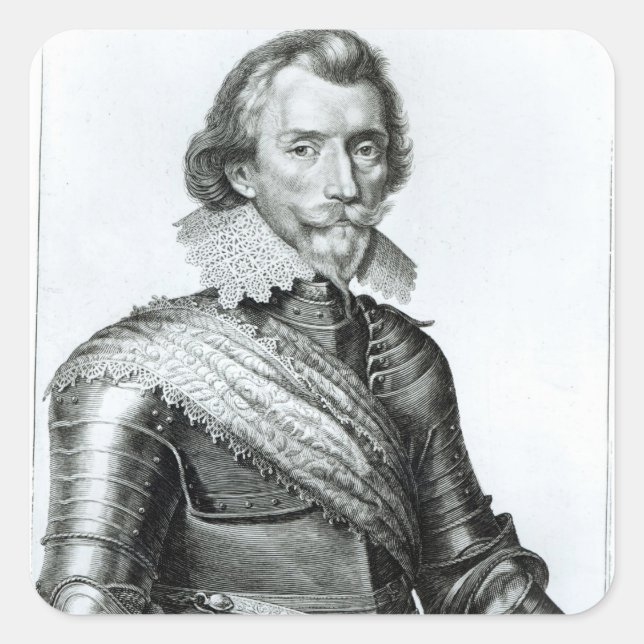 William Cavendish  1st Duke of Newcastle Square Sticker (Front)
