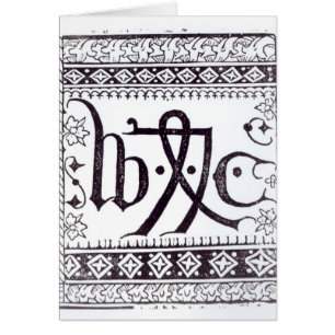 William Caxton's  Print Mark