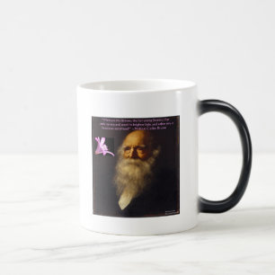 William Cullen Bryant Flower Poem Magic Mug