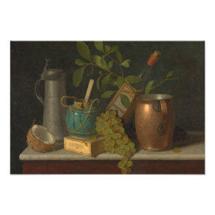 William Harnett - Just Dessert Photo Print